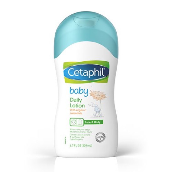 Cetaphil Baby Daily Lotion With Organic Calendula 6.7oz
