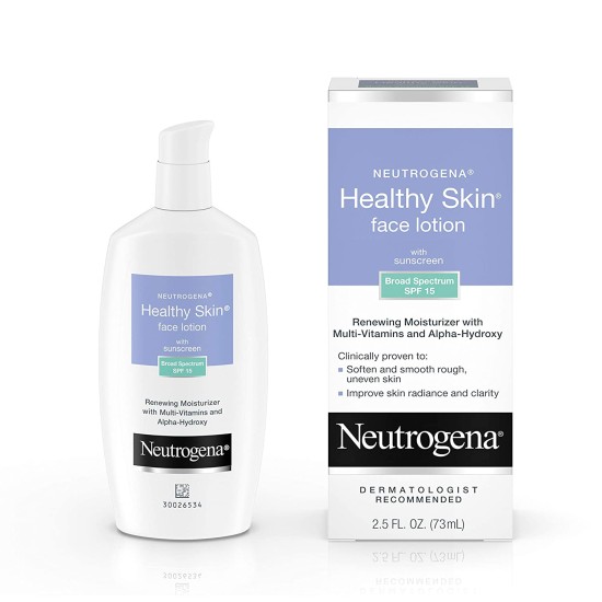 Neutrogena Healthy Skin Face Lotion With Spf 15 Neutrogena Healthy Skin Face Lotion With Spf 15