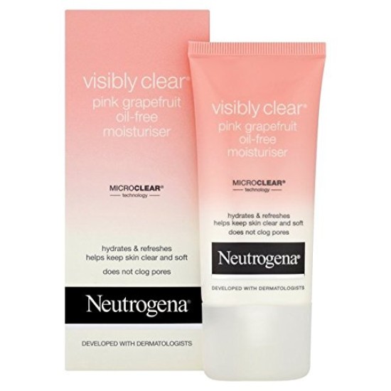 Neutrogena Visibly Clear Pink Grapefruit Oil Free Moisturiser 50ml