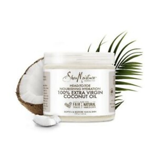 Shea Moisture 100% Coconut Oil Head-to-toe Nourishing Hydration Shea Moisture 100% Coconut Oil Head-to-toe Nourishing Hydration