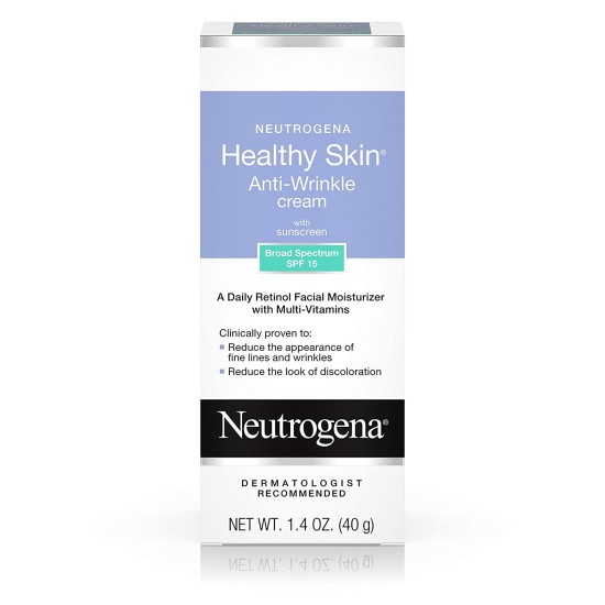 Neutrogena Health Skin Retinol Anti Wrinkle Face Cream Spf 15