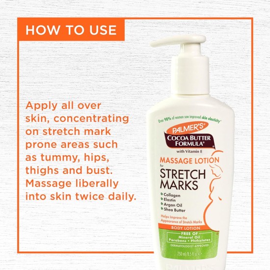 Palmer's Cocoa Butter Massage Lotion for Pregnancy Stretch Marks 250ml