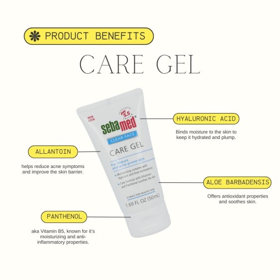 Sebamed Clear Face Care Gel 50ml Sebamed Clear Face Care Gel 50ml