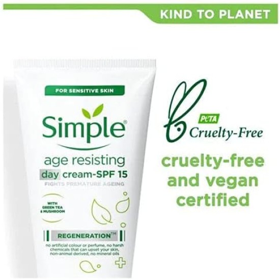 Simple Regeneration Age Resisting Day Cream Spf 15 50ml