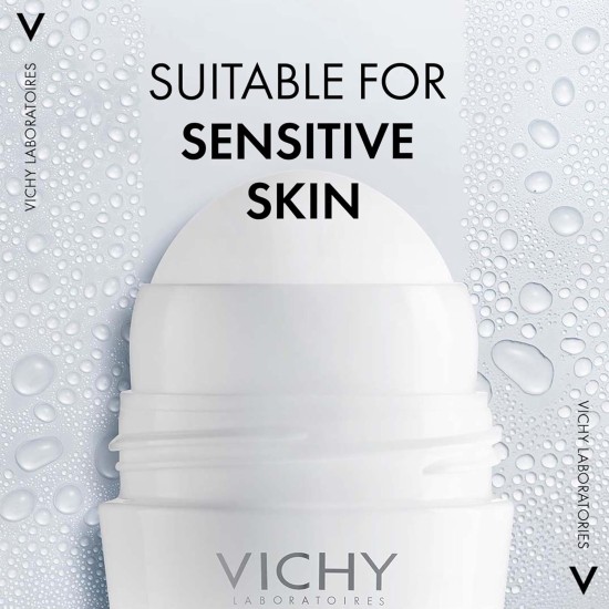 Vichy Sensitive Skin 48hr Roll-On Anti-Perspirant Deodorant 50ml