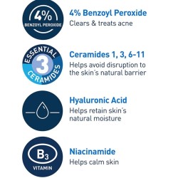 CeraVe Acne Foaming Cream Cleanser 150ml