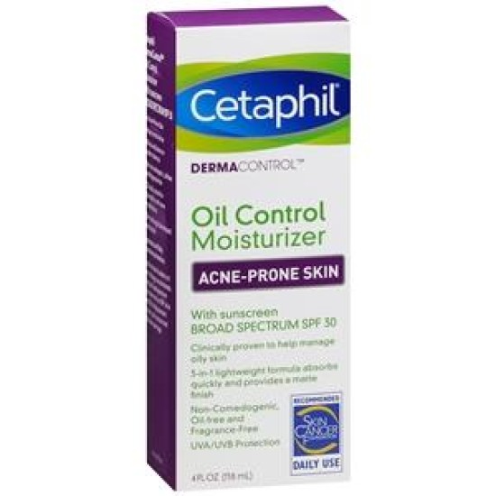 Cetaphil Acne Prone Oil Control Moisturizer Spf 30