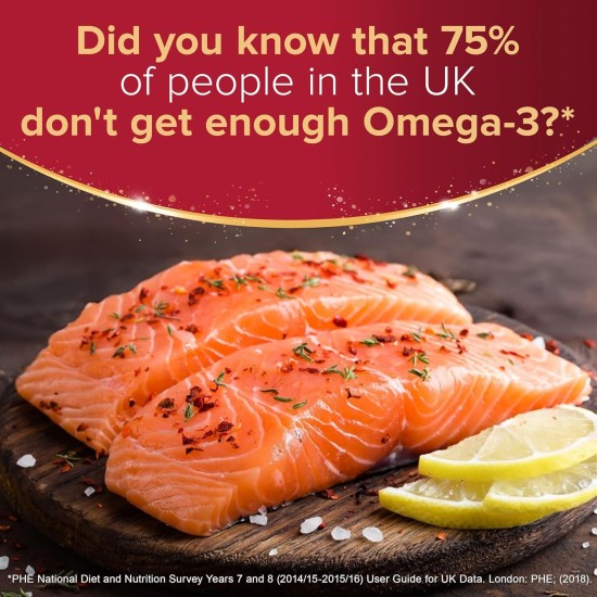 Seven Seas Omega-3 Fish Oil Max Strength 30 Capsules