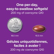Webber Naturals Coenzyme Q10 (CoQ10) 200 mg 60 Softgels