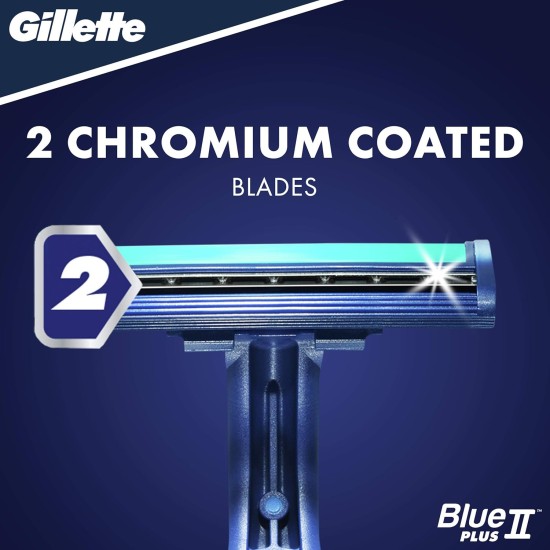 Gillette Blue II Disposable Razor Blade 5 Pack