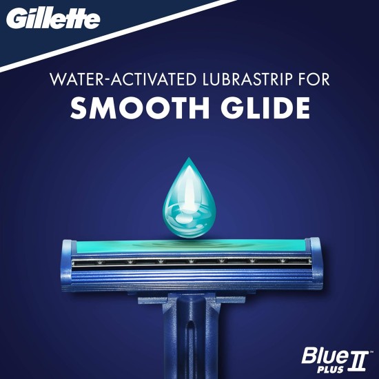 Gillette Blue II Disposable Razor Blade 5 Pack