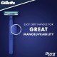 Gillette Blue II Disposable Razor Blade 5 Pack
