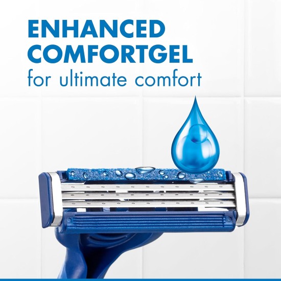 Gillette Sensor3 Comfort Disposable Razors for Men 8 Pack