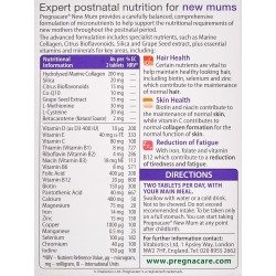 Vitabiotics Pregnacare New Mum 56 Tablets