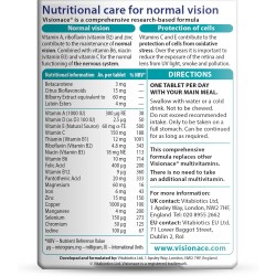 Vitabiotics Visionace 30 Tablets Vitabiotics Visionace 30 Tablets