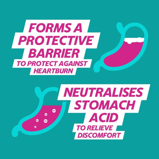 Gaviscon Double Action Mint Flavour Liquid Sugar Free 150ml