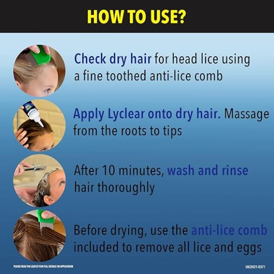 Lyclear Extra Strong Treat And Protect Shampoo 200 ml