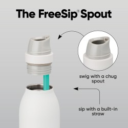 Owala FreeSip Twist Insulated Stainless Steel Water Bottle Pink