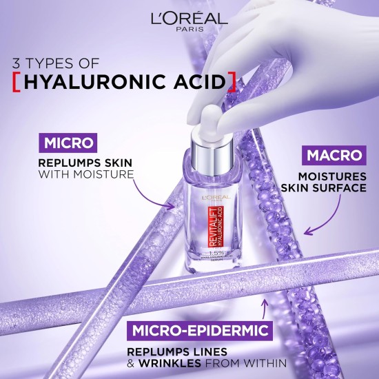 L'Oréal Paris Revitalift Filler 1.5% Pure Hyaluronic Acid Serum 30ml