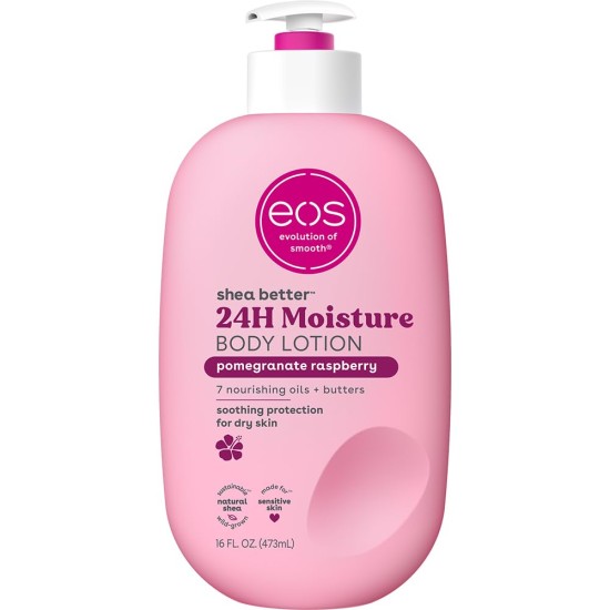 eos Shea Better Moisture Body Lotion - Pomegranate Raspberry