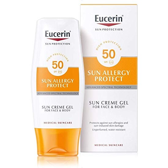 Eucerin Sun Allergy Protection Creme Gel Spf50 150 Ml