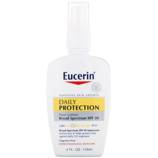 Eucerin Daily Protection Face Lotion Spf30 4.0 Oz