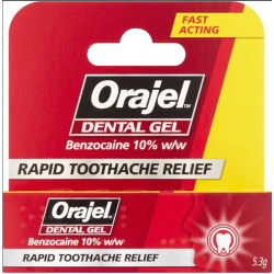 Orajel Dental Gel Rapid Toothache Relief 5.3g