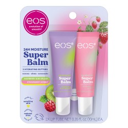 EOS 24Hr Moisture Super Balm Raspberry Kiwi Splash & Strawberry Sorbet 10ml