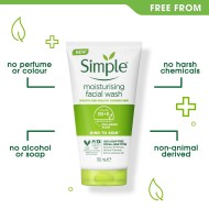 Simple Kind To Skin Moisturizing Facial Wash 150ml