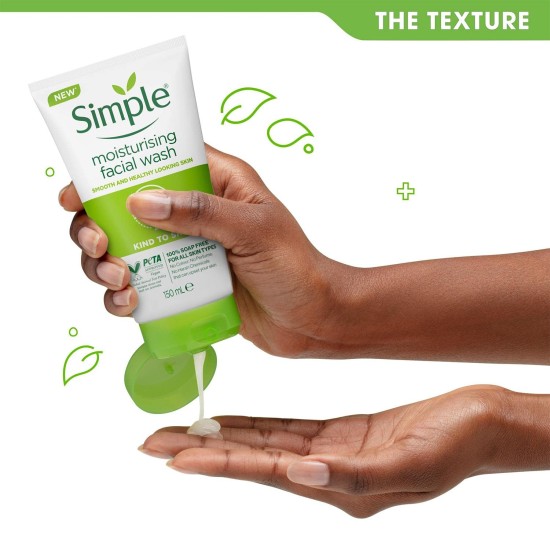 Simple Kind To Skin Moisturizing Facial Wash 150ml