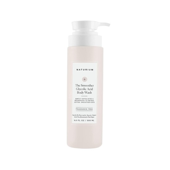 Naturium The Smoother Glycolic Acid Exfoliating Body Wash 500ml