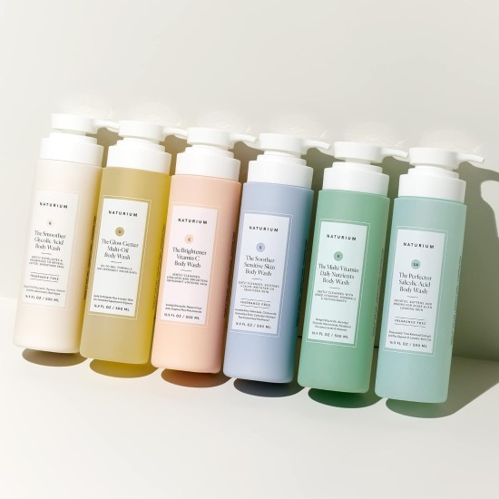 Naturium The Smoother Glycolic Acid Exfoliating Body Wash 500ml