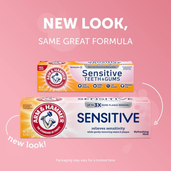 Arm And Hammer Sensitive Care Toothpaste 125g Arm And Hammer Sensitive Care Toothpaste 125g