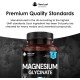 Magnesium Glycinate - 120 High Strength Capsules for Bones, Muscle Health
