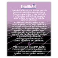 Health Aid L-Glutamine 500 mg 60 tabs