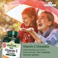 Natures Aid Chewable Vitamic C 500mg 50 Tablets