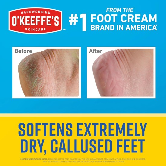 O'Keeffe's for Healthy Feet Intense Renewal Cream 85g