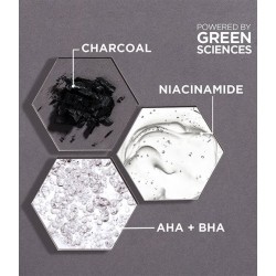 Garnier Aha + Bha Charcoal Serum 30ml