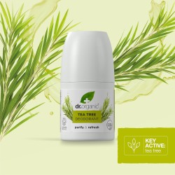 Dr Organic Tea Tree Deodorant 50ml 