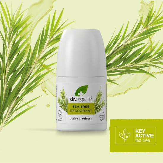Dr Organic Tea Tree Deodorant 50ml 