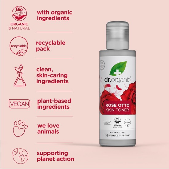 Dr Organic Rose Otto Skin Toner 150ml