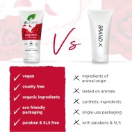 Dr Organic Rose Otto Creamy Face Wash 150ml