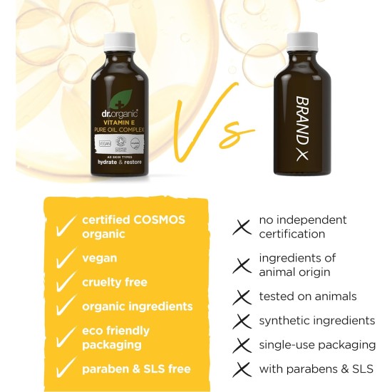 Dr. Organic Vitamin E Pure Oil Complex 50ml