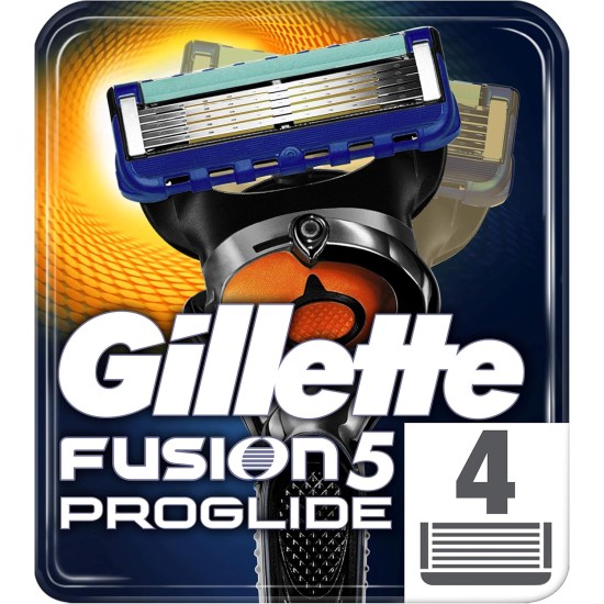 Gillette Fusion5 Proglide Men's Razor Blades 4 Pack