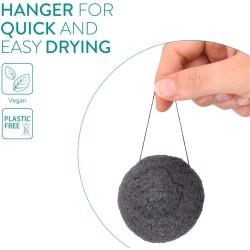 CS Beauty Set of Konjac Sponges 3X Natural Exfoliating Sponge