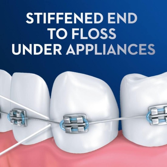 Oral B Superfloss Dental Floss For Braces Bridges 50 Strips Oral B Superfloss Dental Floss For Braces Bridges 50 Strips