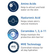 CeraVe Hydrating Cream-to-Foam Cleanser For Normal To Dry Skin 236ml