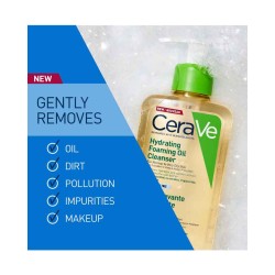 CeraVe Hydrating Foaming Oil Cleanser for Normal to Very Dry Skin 473ml