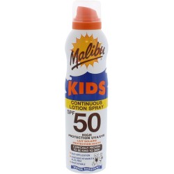 Malibu Sun Kids Spf50 Continuous Lotion Spray 175ml