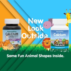 Natures Plus Animal Parade Kids Calcium Chewable 90's Natures Plus Animal Parade Kids Calcium Chewable 90's